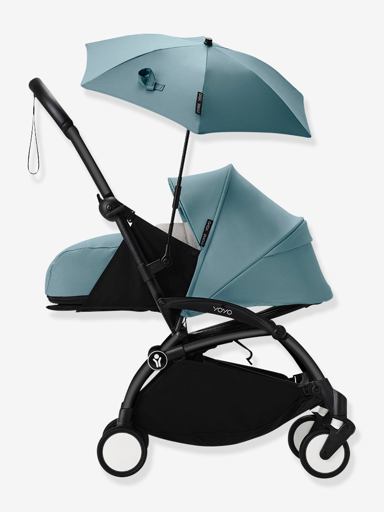 Ombrelle POUSSETTE YOYO bleu glacier