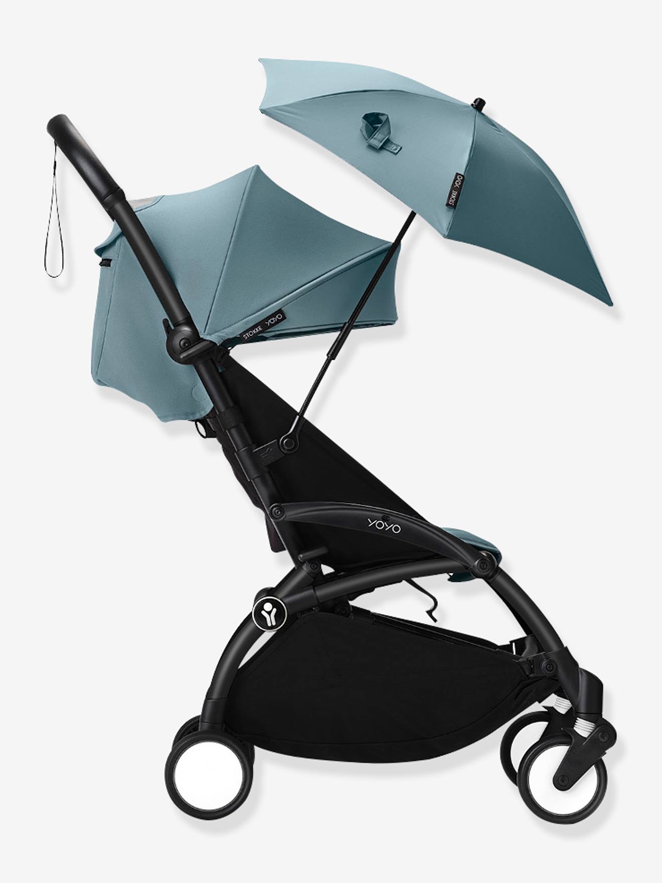 Ombrelle POUSSETTE YOYO bleu glacier (Stokke) - Image 1