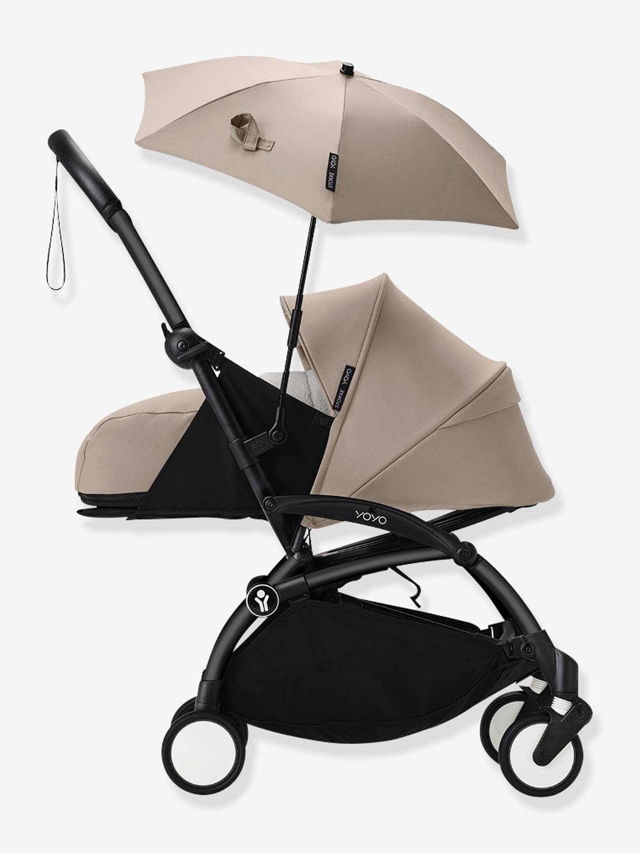 Ombrelle POUSSETTE YOYO taupe