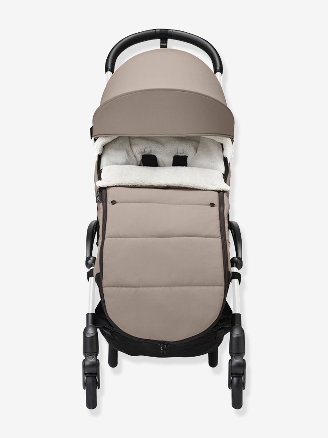 Chancelière sherpa POUSSETTE YOYO taupe
