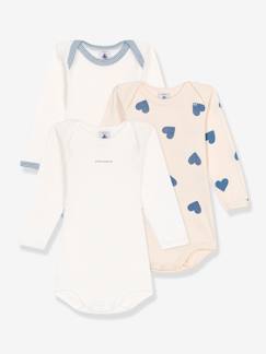 -Lot de 3 bodies Petit Bateau