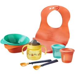 Puériculture-TOMMEE TIPPEE Kit de diversification alimentaire pour bébé, 4+ Mois