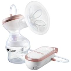 Puériculture-TOMMEE TIPPEE, Tire-lait électrique made for me, rechargeable par USB, silencieux et transportable, biberon inclus