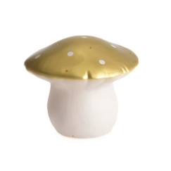 -Lampe à poser / Veilleuse LED Champignon Doré Egmont Toys - H20cm / Ø 26cm