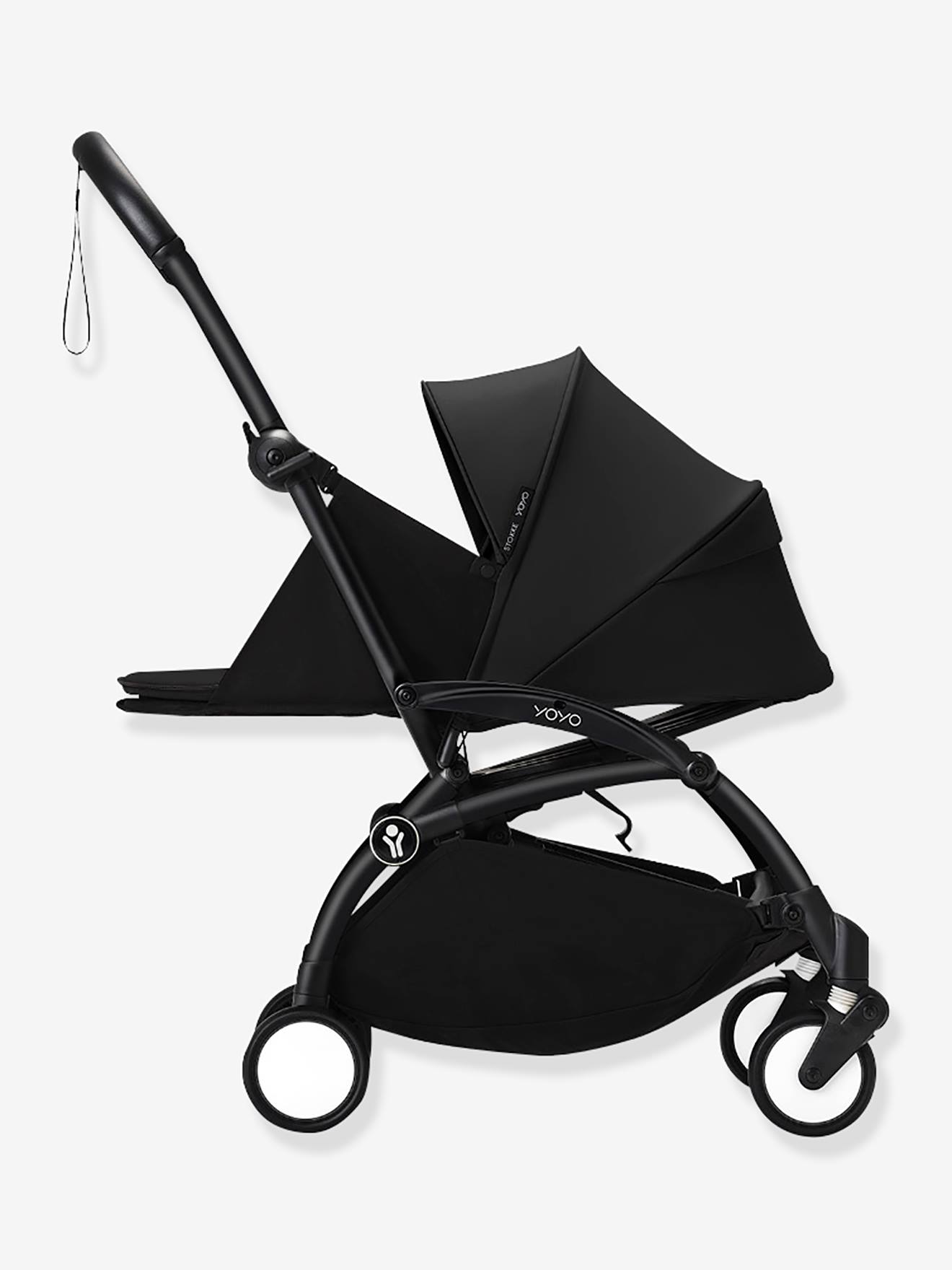 Pack nouveau-né poussette YOYO³ - 0+ noir (Stokke) - Image 1
