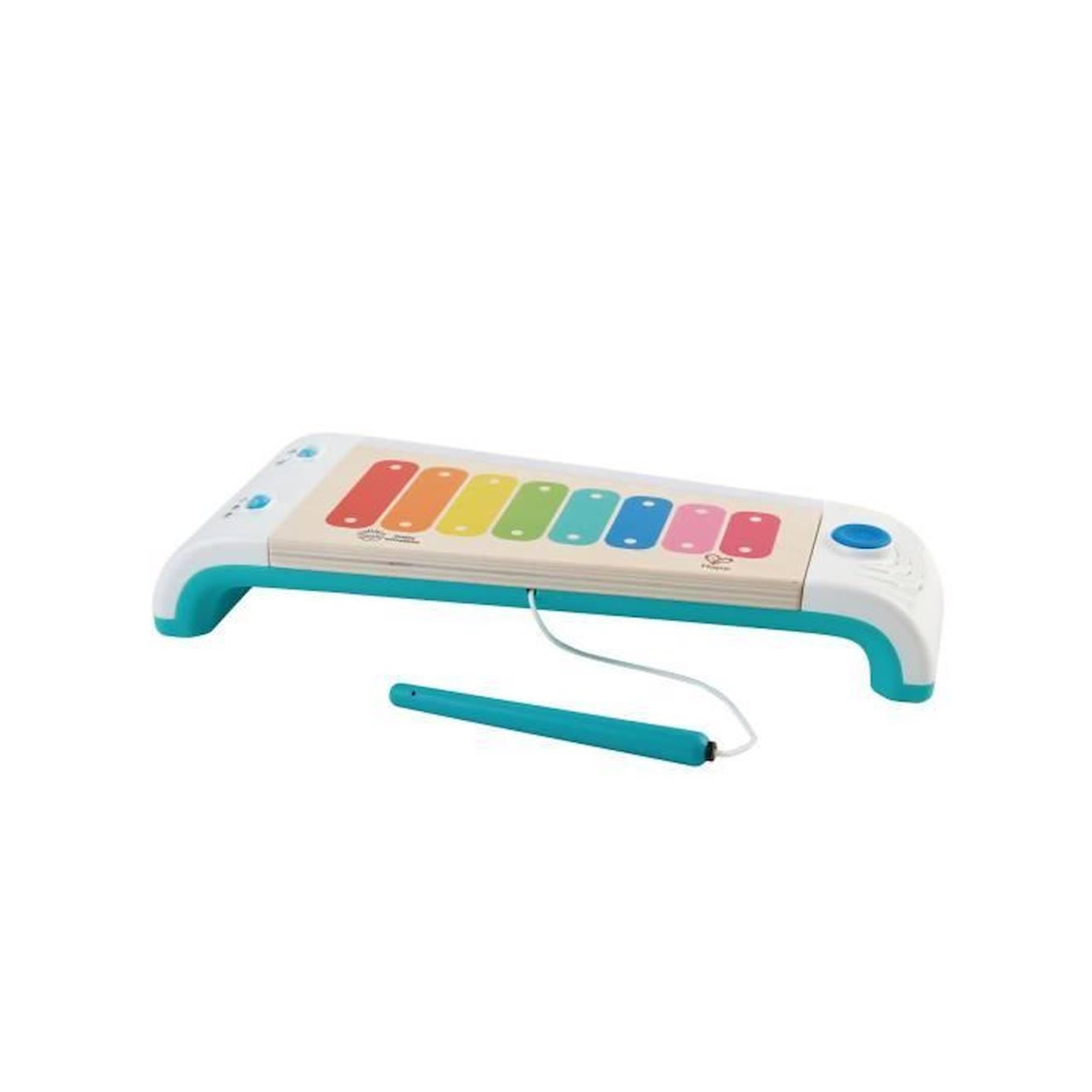 Hape - Hape - Jouet D’éveil Musical En Bois Tactile Et Électronique Baby Einstein - Xylophone Magic Touch Blanc