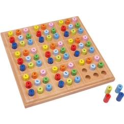 Jouet-Jeu Sudoku en bois coloré