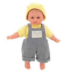 -Poupon Ecolo Doll - PETITCOLLIN - Harry - Corps et vêtements en coton biologique - 25 cm