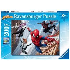 Jouet-Ravensburger - Puzzle Spider-Man 200 pièces XXL - Les pouvoirs de l'araignée - Enfant 8 ans et plus