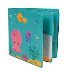 Jouet-Livres-Jouets de Bain - JANOD - Mon Livre Magique - Bois - Bleu - Multicolore - Mixte - A partir de 3 ans