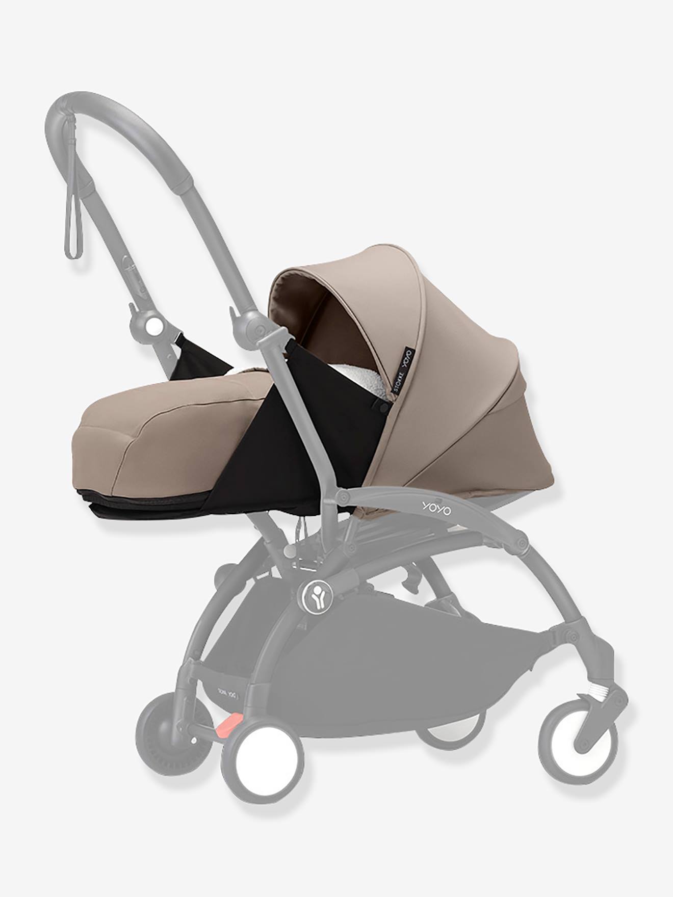 Pack nouveau-né poussette YOYO³ - 0+ taupe