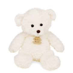 Jouet-Peluche Ours Câlin - HISTOIRE D'OURS - Ivoire 21 cm - Bébé - Mixte - Plush