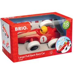 Jouet-Grande voiture de course à rétrofriction - Jouet d'éveil premier age -7312350303087 - Brio World