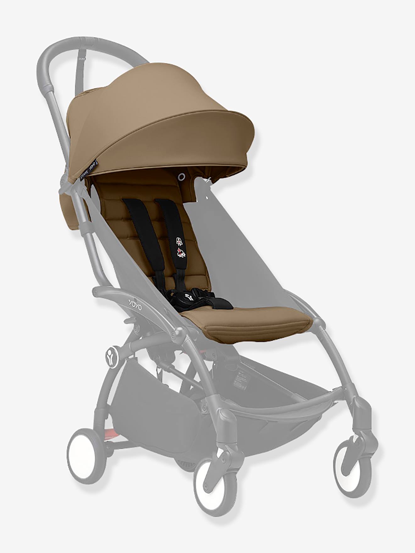 Assise Pack couleur poussette YOYO³ - 6+ caramel