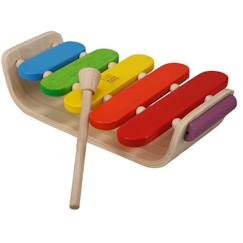 Jouet-Plantoys - Jouets en bois - Xylophone ovale