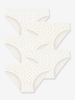 -Lot 5 culottes petits coeurs