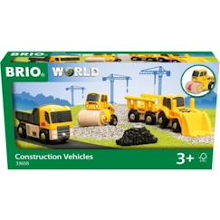 Jouet-Coffret de 3 engins de chantier BRIO - Ravensburger - Mixte dès 3 ans