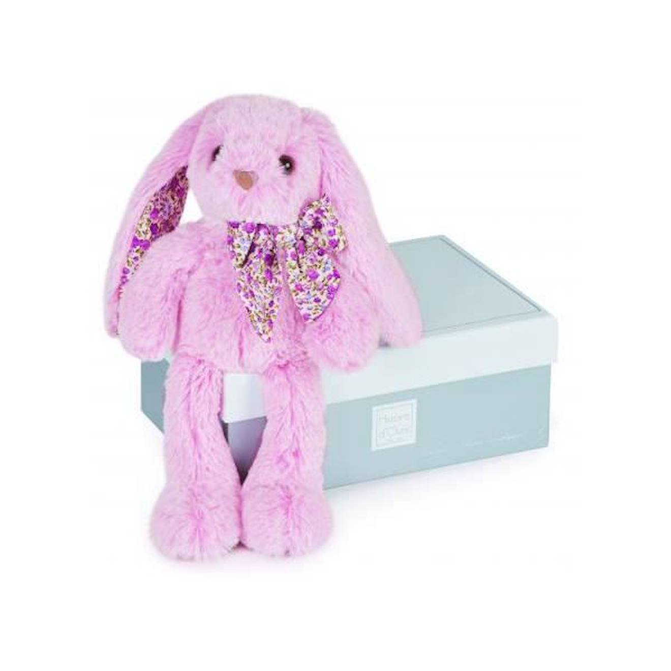 HISTOIRE D'OURS - Peluche - Histoire D'ours - Copains Calins - Lapin Rose 25 Cm Rose