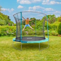 Jouet-Trampoline Tp Toys Rond D305 Cm Avec Ouverture Igloo - Noir - Pour Enfant - Porte Igloo Brevetée