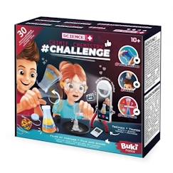 Jouet-Coffret chimie challenge Buki - Rouge - Enfant - 10 ans et plus - Mixte