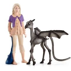 Jouet-Luna et Bébé Sombral, Figurine de l'univers Harry Potter®, pour enfants dès 6 ans, 12 x 2 x 10 cm - schleich 42636 WIZARDING WORLD