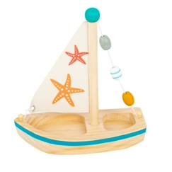 Jouet-Jouet aquatique Voilier Etoile de mer - Small Foot - Bois - Pour enfant à partir de 3 ans