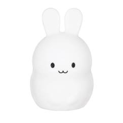 Linge de maison et décoration-Veilleuse Lapin - ULYSSE - Petite - Silicone - 3 modes - 8 couleurs