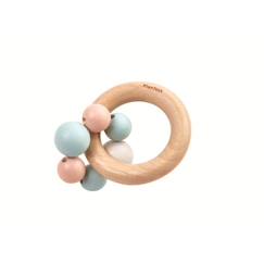 Jouet-Plan Toys - Hochet perles pastel - TROUSSELIER