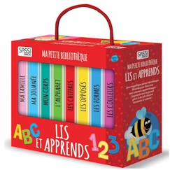 Jouet-Ma Petite Bibliothèque "Lis et Apprends" Multicolore