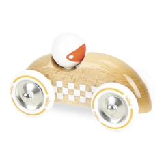 -Vilac - Voiture Rallye Checkers GM bois naturel