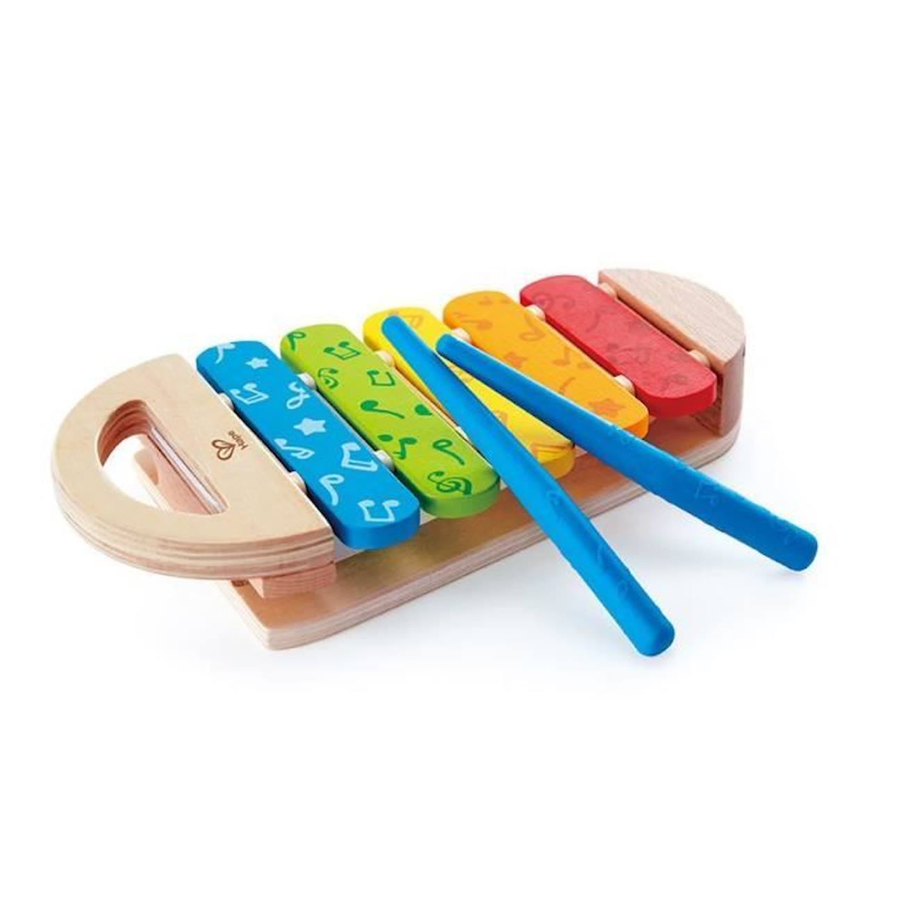 Jouet D'éveil Musical En Bois - Hape - Xylophone Arc-en-ciel - Extérieur - Mixte - A Partir De 12 Mois Beige