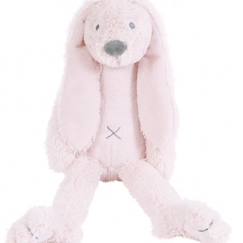 Jouet-Peluche Lapin Richie rose clair 58 cm - HAPPY HORSE - Pour Enfant - Intérieur