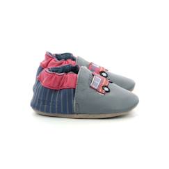 -ROBEEZ Chaussons Emergency Fire gris