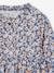 Robe motif all over ouverture boutonnée devant indigo+marine+vanille+vert sauge+vieux rose 3 - vertbaudet enfant 