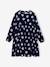 Robe motif all over ouverture boutonnée devant indigo+marine+vanille+vert sauge+vieux rose 4 - vertbaudet enfant 