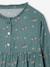 Robe motif all over ouverture boutonnée devant indigo+marine+vanille+vert sauge+vieux rose 12 - vertbaudet enfant 