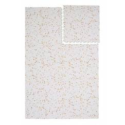 Jouet-Tapis d éveil et jeux Enfant Puzzle Terrazzo Marron - 120 x 180 cm - Géant - Mousse EVA sûre et durable - Kidolo