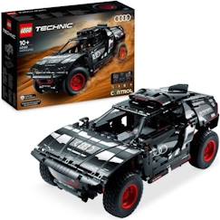 Jouet-LEGO® Technic 42160 Audi RS Q e-tron, Voiture de Rallye Télécommandée, Maquette Off-Road Dakar