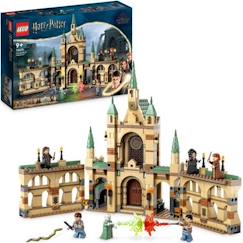 Jouet-LEGO® Harry Potter 76415 La Bataille de Poudlard, Jouet de Château avec Minifigurine Voldemort