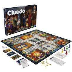 Jouet-Cluedo Classic, nouvelle version, Jeu de société de réflexion et stratégie, Dès 8 ans