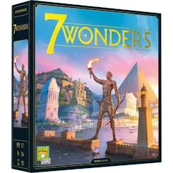 Jouet-Repos Production | 7 Wonders - Nouvelle version | Unbox Now | Jeu de société | À partir de 10 ans | 3 à 7 joueurs | 30 minutes