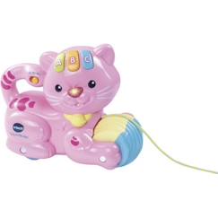 Jouet-VTECH BABY - 1,2,3 P'tit Chat Rose