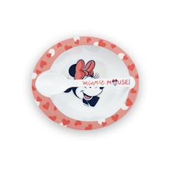 Puériculture-SET REPAS MICRO-ONDE BOL + CUILLERE MINNIE