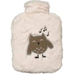 Puériculture-Bouillotte peluche Chouette Beige