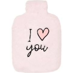 Puériculture-Bouillotte Peluche I Love You - Draeger Paris