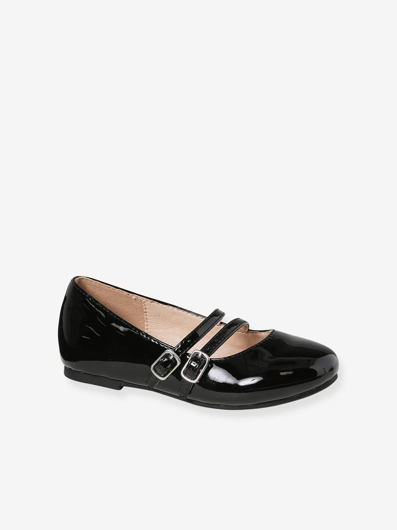 Ballerine double bride noir