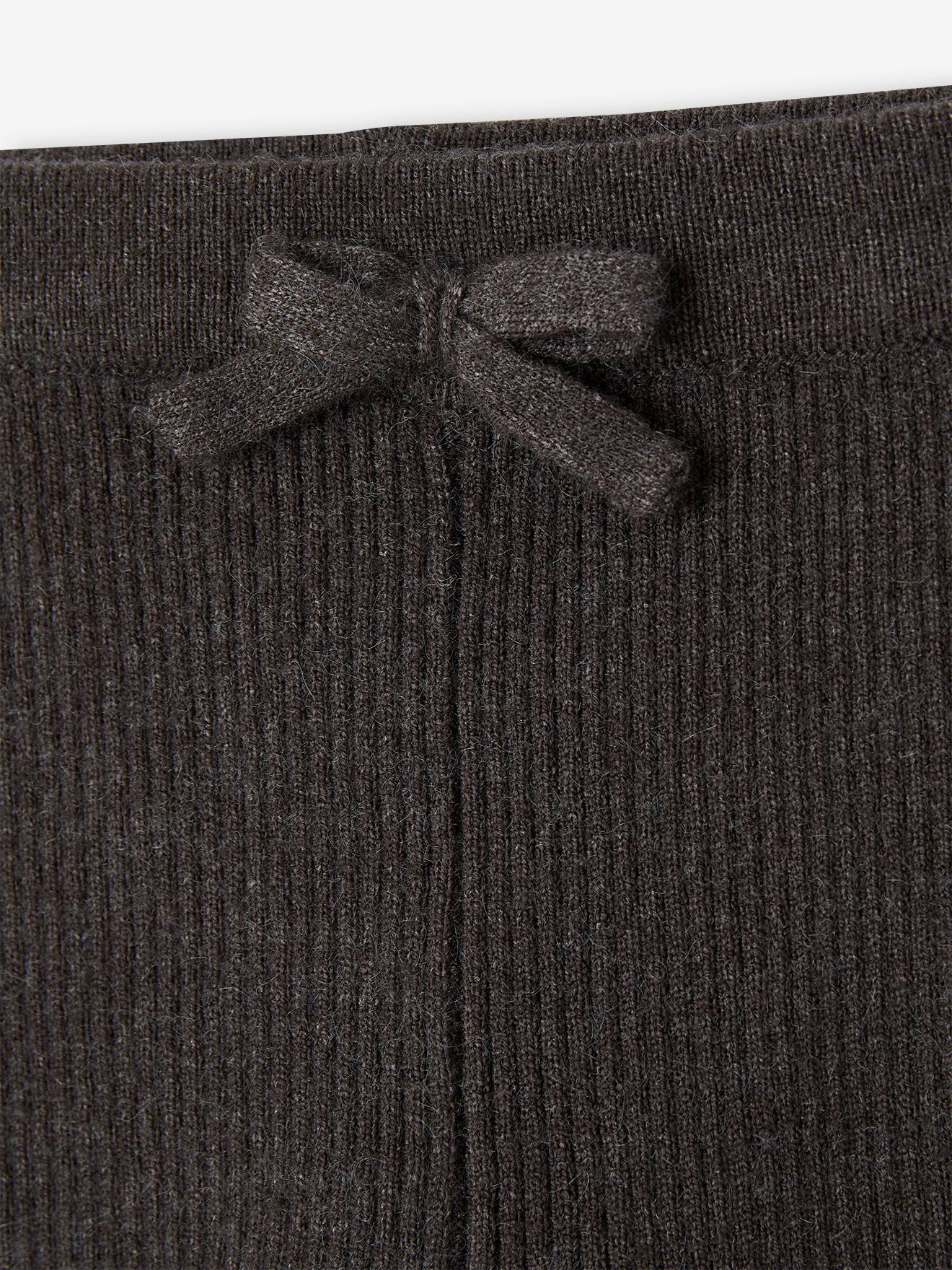 VERTBAUDET Legging Bébé Fille En Côtes Vanille – Ultra Doux & Chaud Pour L’Hiver, 6 Mois (67 Cm)