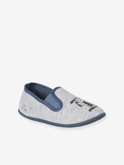 -Chaussons élastiqués enfant en toile