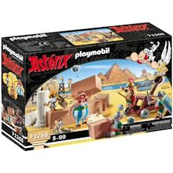 Jouet-PLAYMOBIL 71268 Numerobis et la bataille du Palais, Siège des Romains, 56 pièces, Astérix