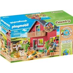 Jouet-PLAYMOBIL 71248 Petite ferme, Country La Ferme, 137 pièces, Dès 4 ans